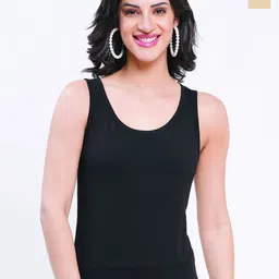 Reveira Pack Of 2 Assorted Round Neck Non-Padded Camisoles-image-41