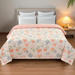 IVAZA Orange AC Room Double Bed Microfibre Comforter-image-94