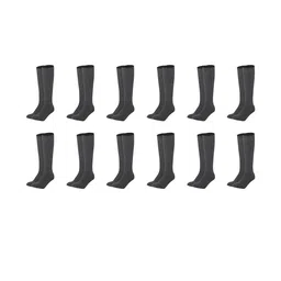 MUKHAKSH Unisex Grey Socks-image-14