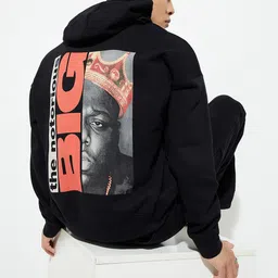 max Men Printed Hooded Sweatshirt-image-42