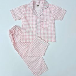 Freesia Array Unisex Kids Printed Night suit-image-89