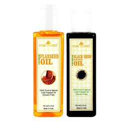 Park Daniel Set Of 2 Flaxseed Oil  & Black Seed Oil- 100 ml Each-61