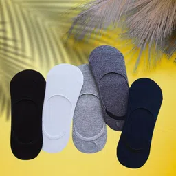 MJE Pack Of 5 Shoe Liners Socks-image-86