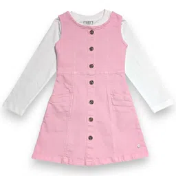 Gini and Jony Girls Pinafore Cotton Dress-image-18