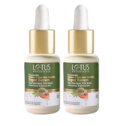 Lotus Botanicals Set Of 2 Niacinamide Brighten Super Serum-14ml Each-16