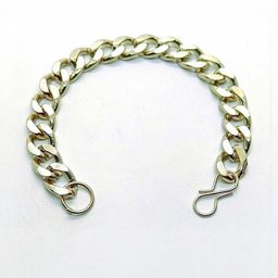 Dynamic Retail Global Men Stainless Steel Silver-Plated Link Bracelet-image-76