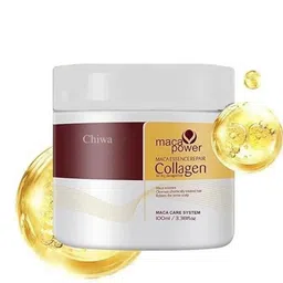 CHIWA Maca Power Collagen Hair Mask For Repair And Shine - 100 g-picture-4