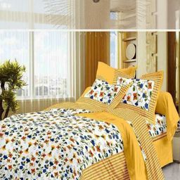 E Elma Unisex Yellow Bedsheets-image-64