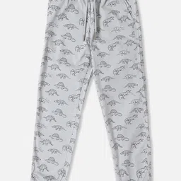 Allen Solly Junior Boys Printed Relaxed Fit Jogger Trousers-image-17