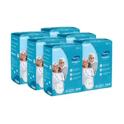 Dignity Set Of 6 Magna Adult Diapers For Leakage Protection XL - 10 Pcs Each-44