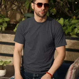 EAZY Men Biker 2 Raw Edge T-shirt-image-79