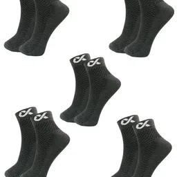 Xjarvis Unisex Pack Of 5 Ankle-Length Socks-53