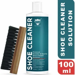ROYAL CARE PROFESSIONAL Shoe Cleaner Solution 100 Ml , Brush For All Type Shoe Cleaner-51