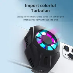 FAVSTORE L01 Gaming Phone Cooling Pad Single Fan – Mobile Radiator for Performance 1 Fan Cooling Pad-image-25