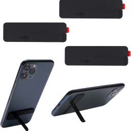 EBIZHIVE Super Thin Tabletop Metal Mobile Phone Kickstand Holder Grip(Black Color-1 PCS) Mobile Holder-image-24
