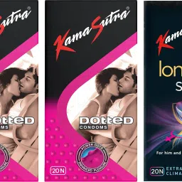 Dotted 2 And Longlast Sync Condom-image-52