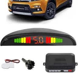 PKNA0965 White Car Reverse Parking Sensor with LED Display 4 Sensor PKNA0965 Parking Sensor-23