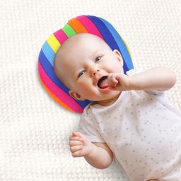Babyhug Cotton Baby Pillow Stripes Print - Multicolor-image-63