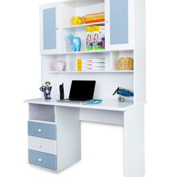 Alex Daisy Wooden Study Table French - Blue-14