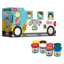 Fun Dough Rainbow Colors Play Dough Pack of 8 - Multi Color-3