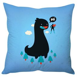 Stybuzz Cute Monster Cushion Cover - Blue-image-56