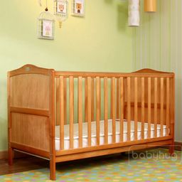 Babyhug Merlino Wooden Cot Cum Bed & Mattress-13