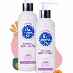The Moms Co Natural Baby Lotion - 400 ml ( Pack of 2 )-image-64
