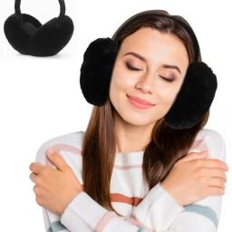 Foldable Soft Ear Muffs Cute Ear Warmers for Girls & Boys Warm Cold Protection. Ear Muff-image-55