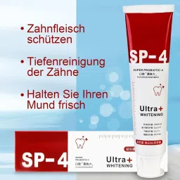 SP 4 Intensive Teeth Ultra Whitening and enamel protection Toothpaste (50 g) Toothpaste-image-47