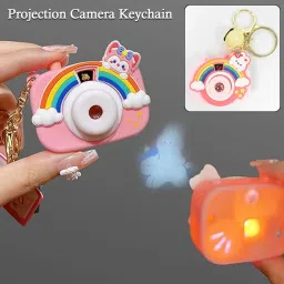 crazygol Camera Projector Keychain with Built-in Projector For Kids Alloy Ring/Keychain image 4