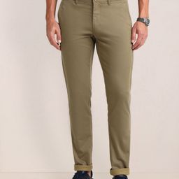 u.s. polo assn. Men Slim Fit Grey Pure Cotton Trousers-picture-36