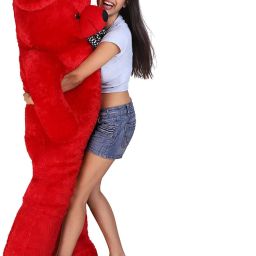 Soft Toys Teddy Bear 5 Feet, Soft Toys For Kids, Girlfriend, Husband (Red)- 60 inch-image-19