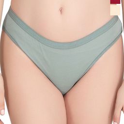 Liigne Pack Of 3 Cotton Mid-Rise Basic Briefs VCPC1826-XS-image-97