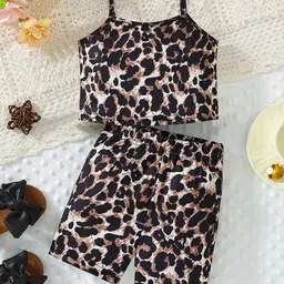 YK Girls Printed Top with Shorts-picture-34