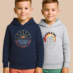 HELLCAT Boys Printed Hooded Sweatshirt-picture-4