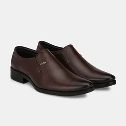 LeatherKraft Men Leather Formal Slip-Ons-picture-21
