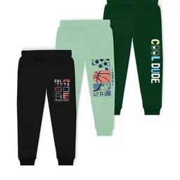 J&JP Boys Pack of 3 Cotton Joggers-image-39