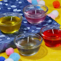 Aura Transparent & Pink 4 pieces Jar Candle-image-65