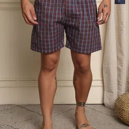 Mast & Harbour Pack Of 2 Printed Super Combed Cotton Boxers BOXCOM28-S-image-48