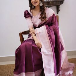 AMRUTKALA SAREES Woven Design Zari Banarasi Saree-image-58