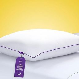 FRIDO White Memory Foam Filled Faux Velvet Ultra Soft Sleep Pillow-37