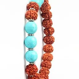 Divine souvenirs Unisex Artificial Beaded Elasticated Bracelet-40