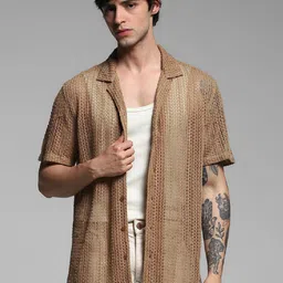 Jack & Jones Men Sheer Casual Shirt-picture-10