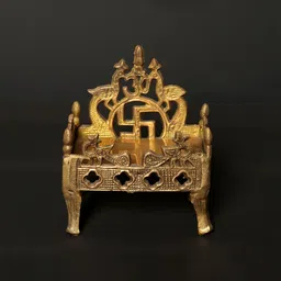 Exotic India Textured Temple Throne-image-51