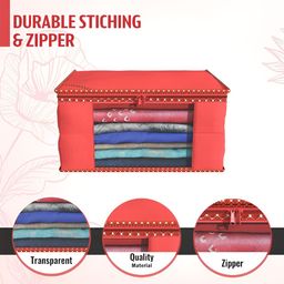 Aura Red Set of 6 Regular Multi-Utility Organisers image 2