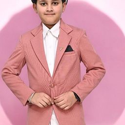 Qitty Boys Smart-Fit Single Breasted Blazer-image-44