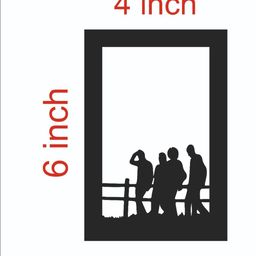 RIKOR Black Acrylic Self-Adhesive Frames-image-130
