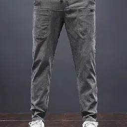 StyleCast Men Slim Fit Cargos Trousers-image-60