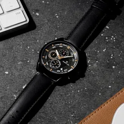 Daniel Klein Men Leather Straps Analogue Watch DK.1.14291-3-35
