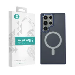 SPRIG Solid Printed Samsung Galaxy S23 Ultra 5G Back Case Mobile Accessories-22